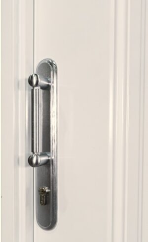 Acero blanca 4 paneles