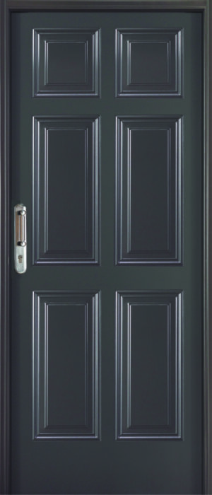 Acero gris 6 paneles