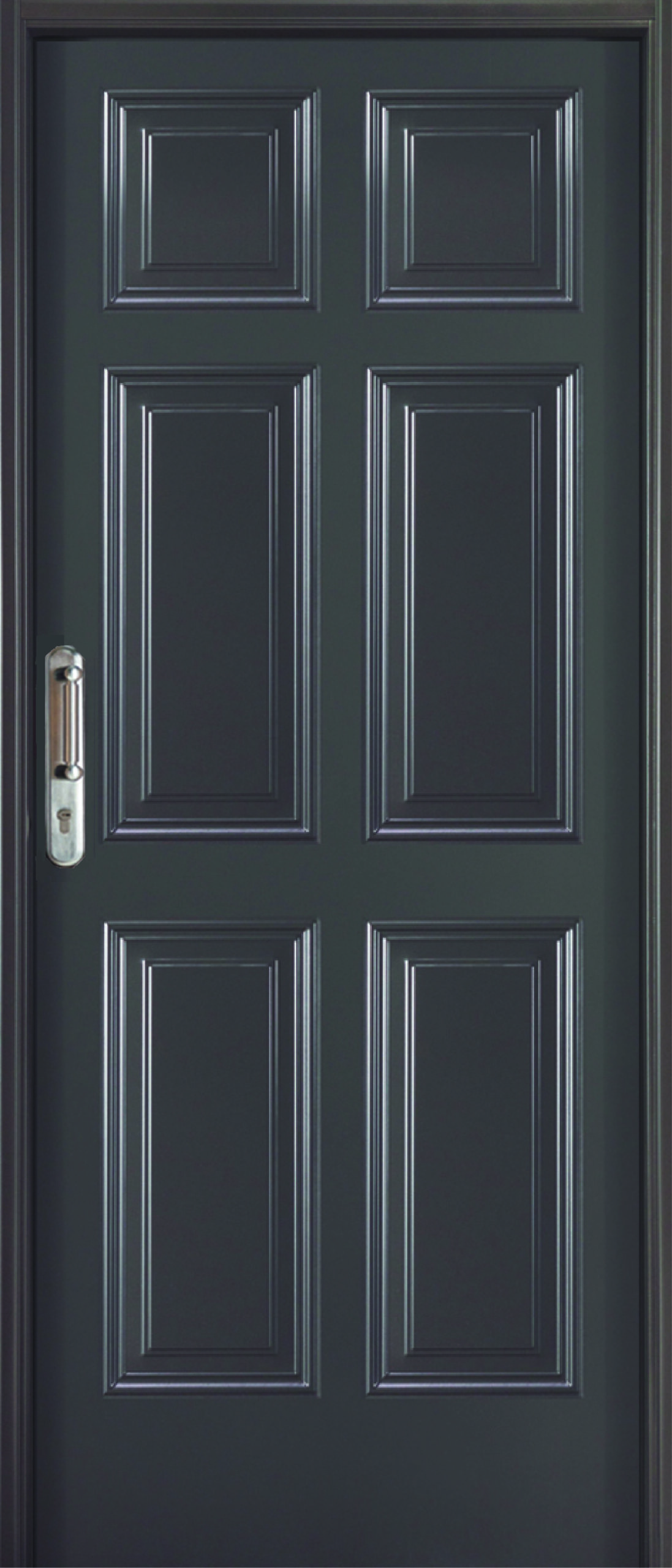 Acero gris 6 paneles